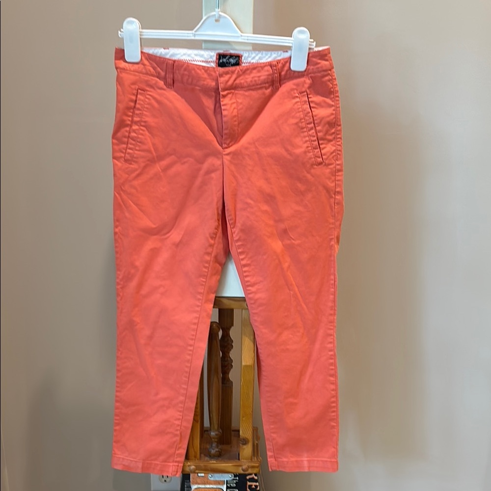 Lord & TaylorCoral Cropped Pants